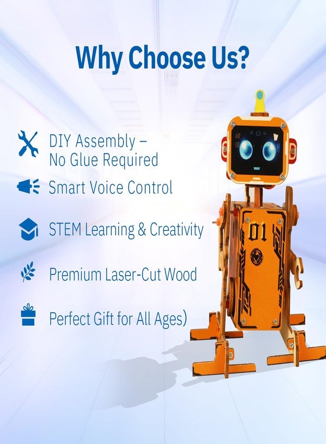 Giggleway STEM Robotics Kit for Kids 8-12, Voice-Control Interactive Smart Robot Science Kit for Kids Age 8-12, for Science & Tech Enthusiasts - Image 5